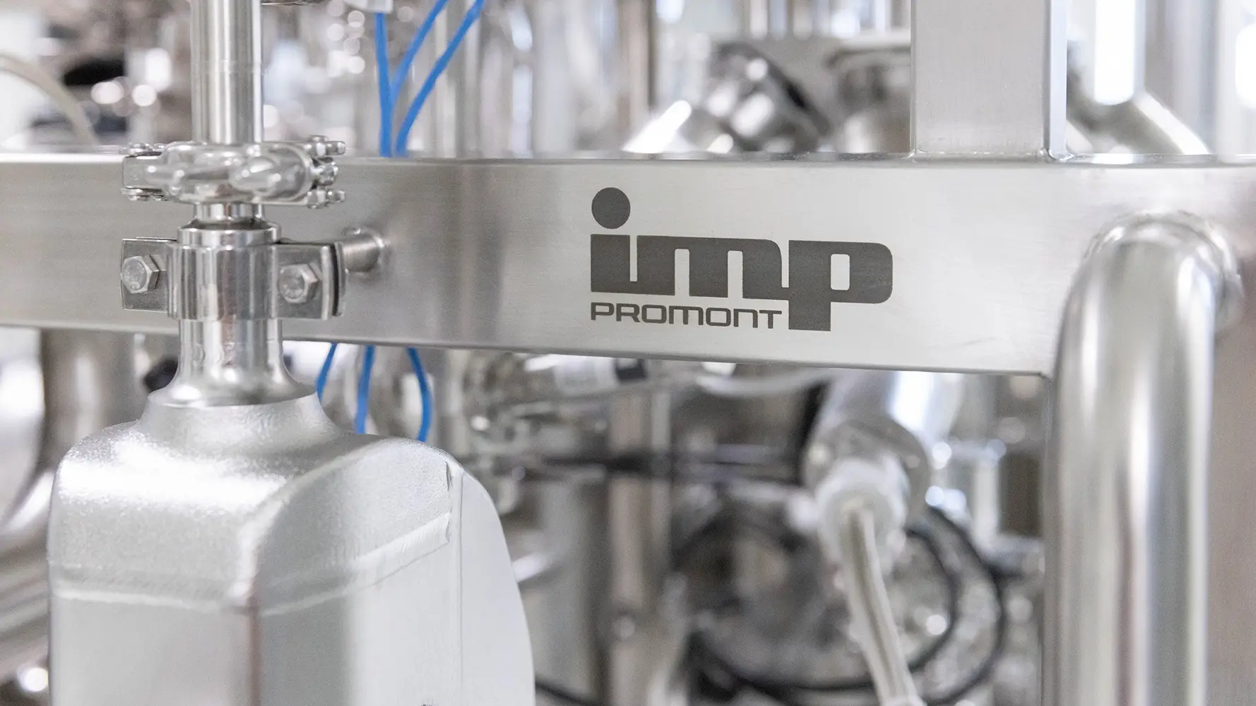 Procesni skid IMP Promont iz nerjavnega jekla